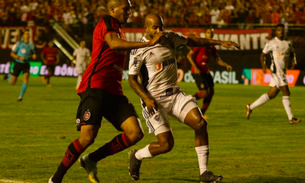 Brasil leva gol do Atlético Mineiro no fim e é eliminado da Copa do Brasil