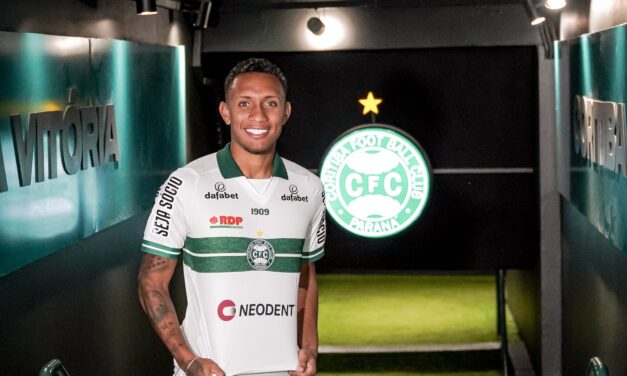 Coritiba anuncia contratação de Wesley Pomba, e Grêmio mantém 30% dos direitos