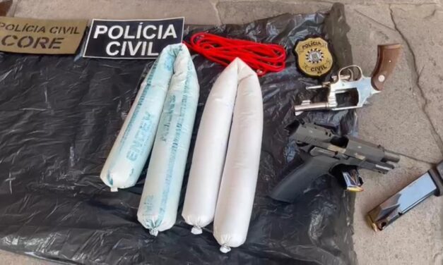 Polícia Civil apreende explosivos com potencial para destruir uma casa em Canoas