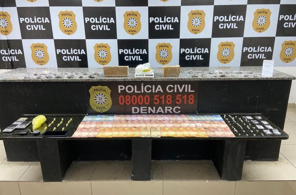 Homem que traficava próximo a escola em Sapiranga é preso em flagrante