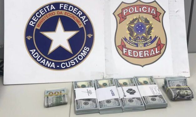 Polícia Federal apreende 42 mil dólares no Aeroporto Salgado Filho
