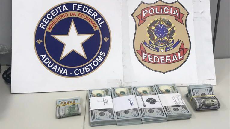 Polícia Federal apreende 42 mil dólares no Aeroporto Salgado Filho