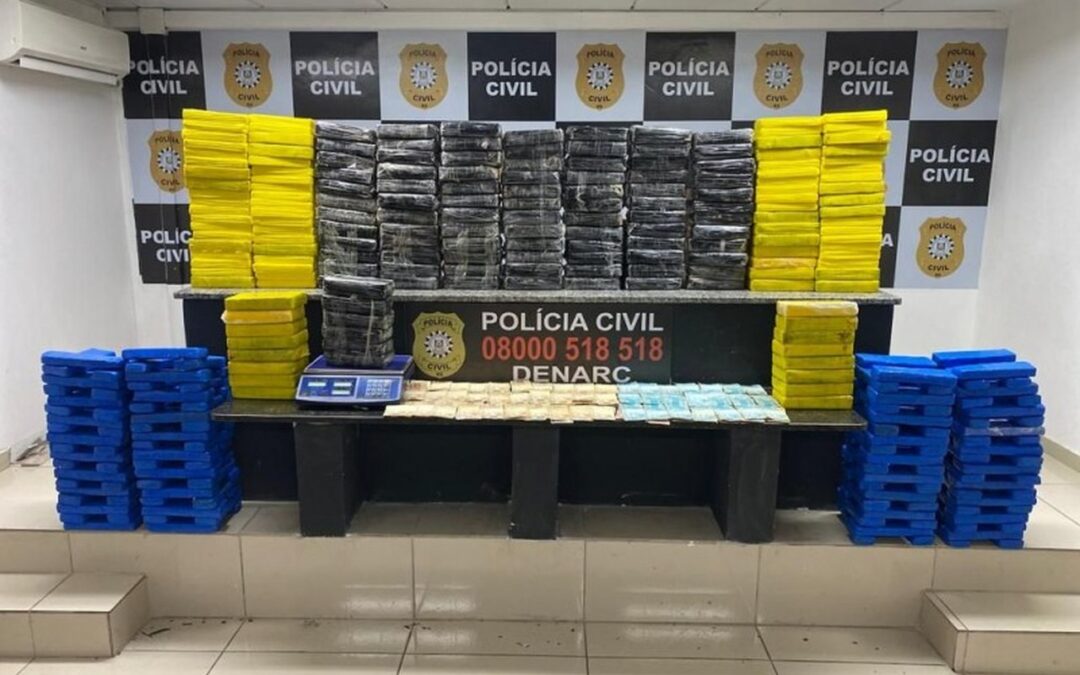 Polícia Civil realiza a maior apreensão de crack da história