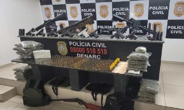 Polícia Civil apreende arsenal na Zona Norte de Porto Alegre
