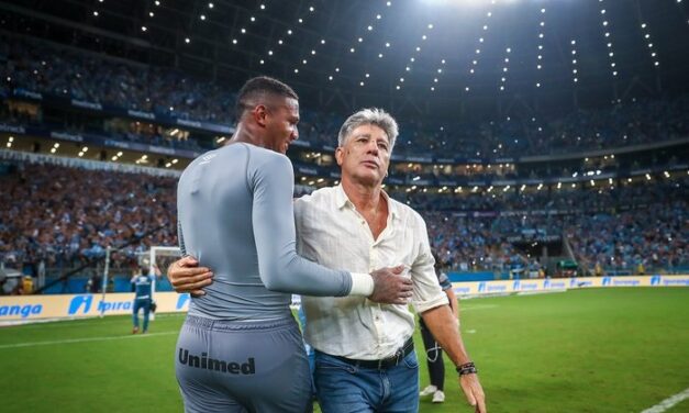 Renato Portaluppi se pronuncia após polêmica com Adriel: “Será resolvido dentro dos âmbitos da lei”