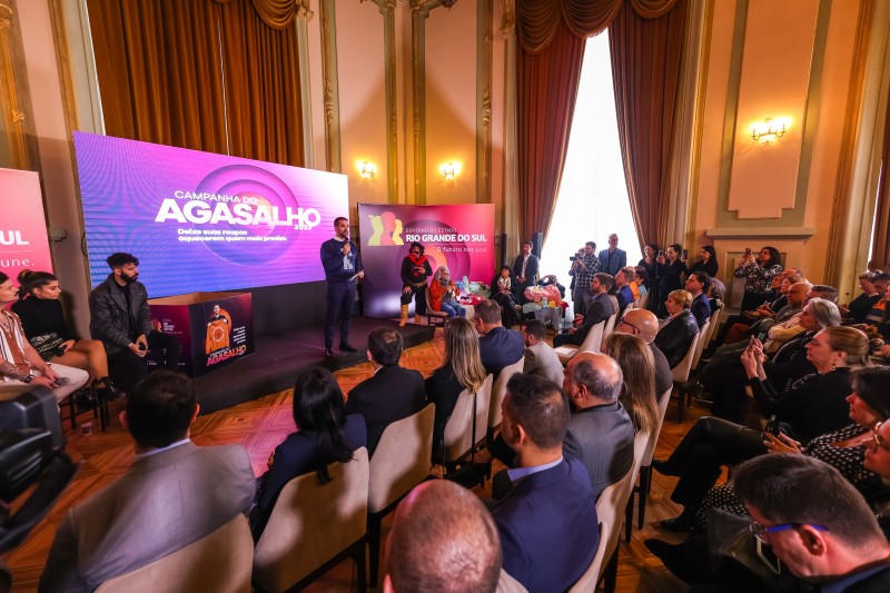 Solidariedade: governo do Estado lança Campanha do Agasalho 2023
