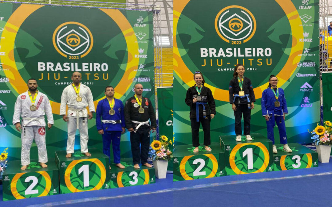 Gaúchos sobem ao pódio em Campeonato Brasileiro de Jiu-jitsu