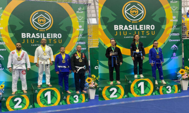 Gaúchos sobem ao pódio em Campeonato Brasileiro de Jiu-jitsu