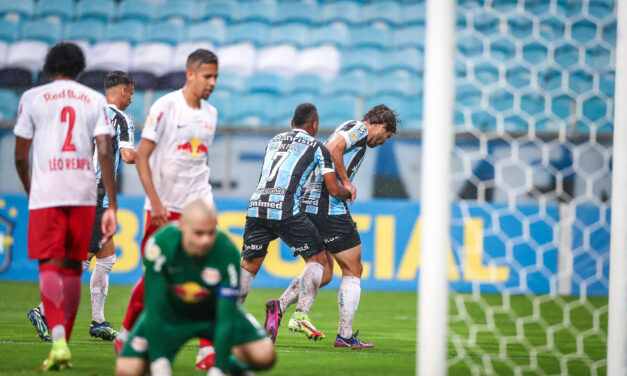 Grêmio disputa primeira partida na Arena pelo Brasileirão contra o Bragantino