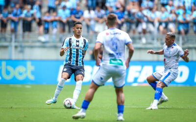 Grêmio informa situações de Gustavo Martins e Jonatha Robert no Departamento Médico