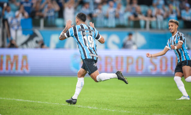 Liderando assistências e participações, Cristaldo é destaque no Grêmio nas competições nacionais