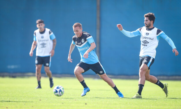 Grêmio realiza penúltimo treinamento antes do clássico Grenal