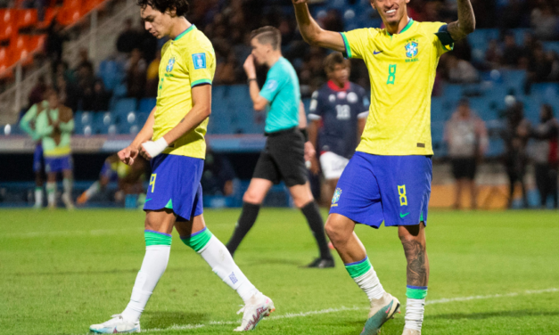 Brasil goleia Republica Dominicana e encaminha vaga no Mundial Sub-20