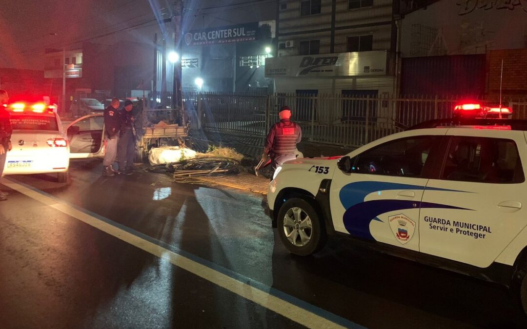 Trio é preso com mais de 400 quilos de fios furtados em Gravataí