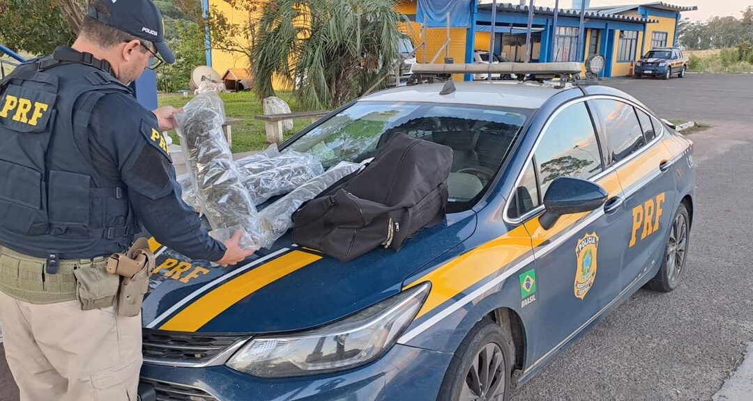 Passageiro de mototáxi é preso com skunk; condutor não tinha habilitação