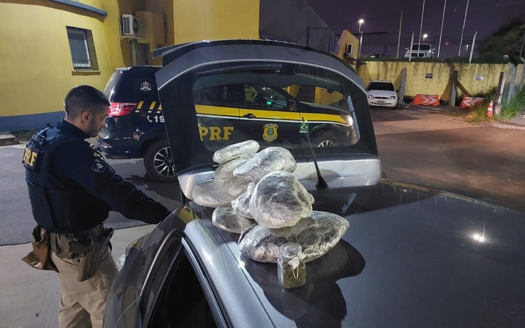 Polícia Rodoviária Federal apreende supermaconha (skunk) em Porto Alegre