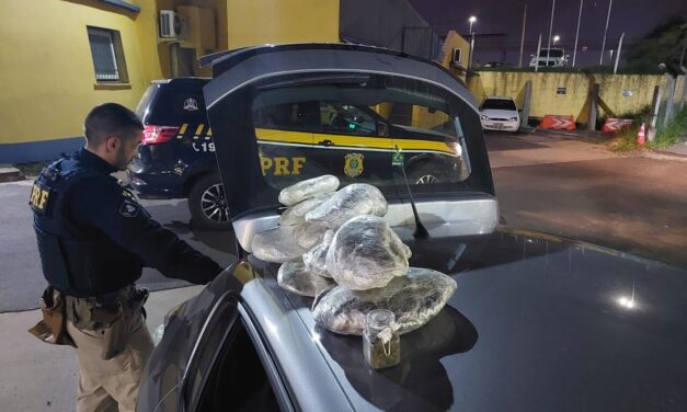 Polícia Rodoviária Federal apreende supermaconha (skunk) em Porto Alegre