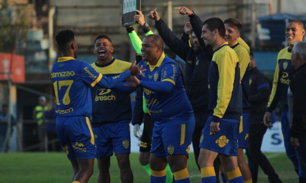 Walter estreia pelo Pelotas durante vitória de 4 x 0 sob o Guarani-VA