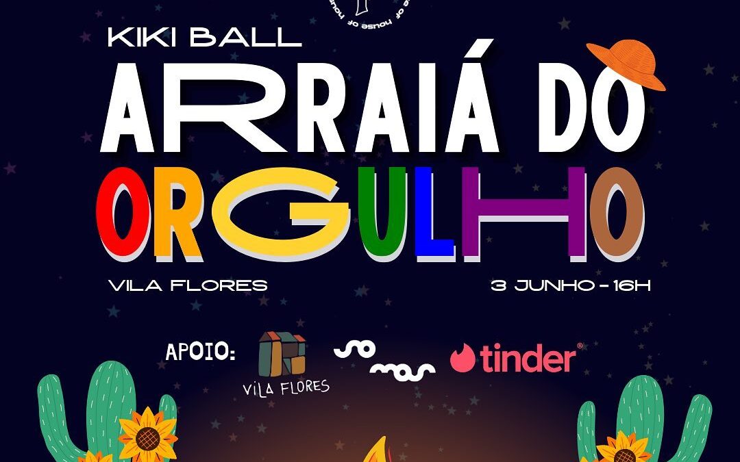 Vila Flores celebra o mês LGBTQIA+ com Arraiá do Orgulho