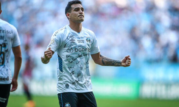 Cristaldo está no Top 2 de assistências e participações em gols do Grêmio na temporada