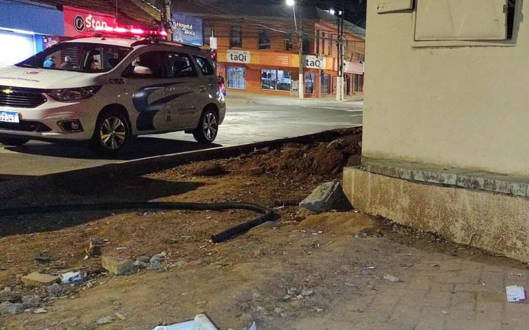 Guarda Municipal de Gravataí realiza ação contra furtos e vandalismo ao patrimônio público