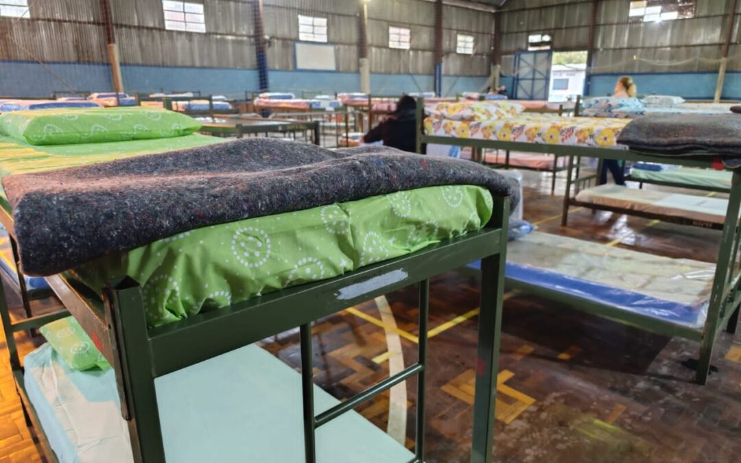 Ginásio do Demhab vai receber pessoas atingidas pelo temporal