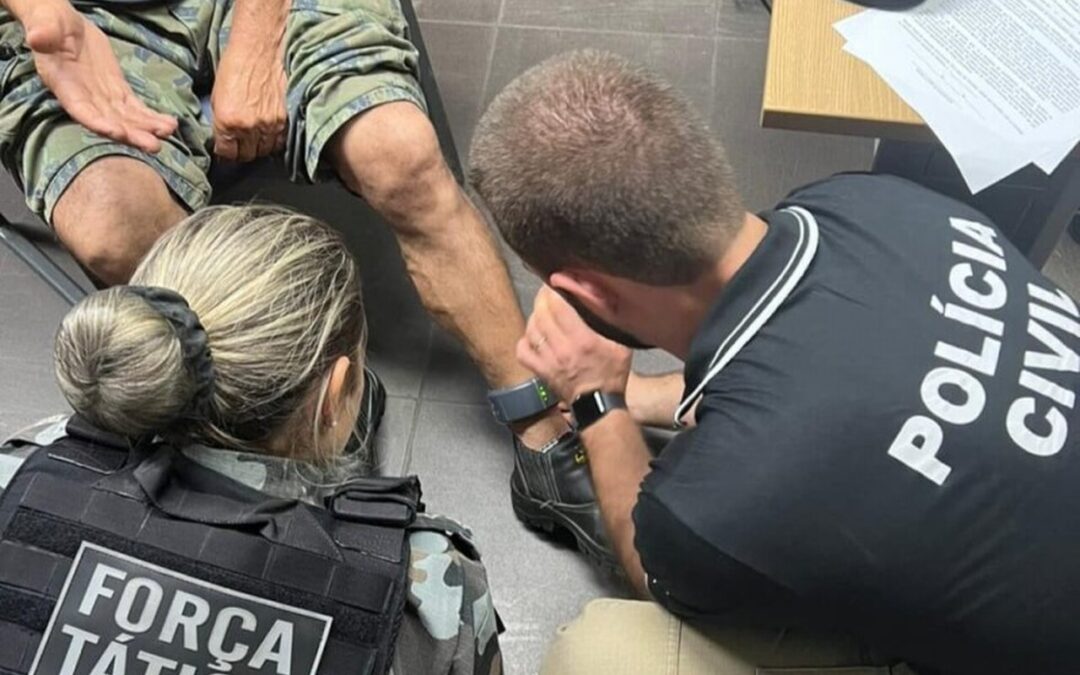 RS coloca a primeira tornozeleira do projeto Monitoramento do Agressor