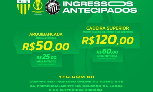 Ypiranga anuncia venda de ingressos para jogo contra o Operário