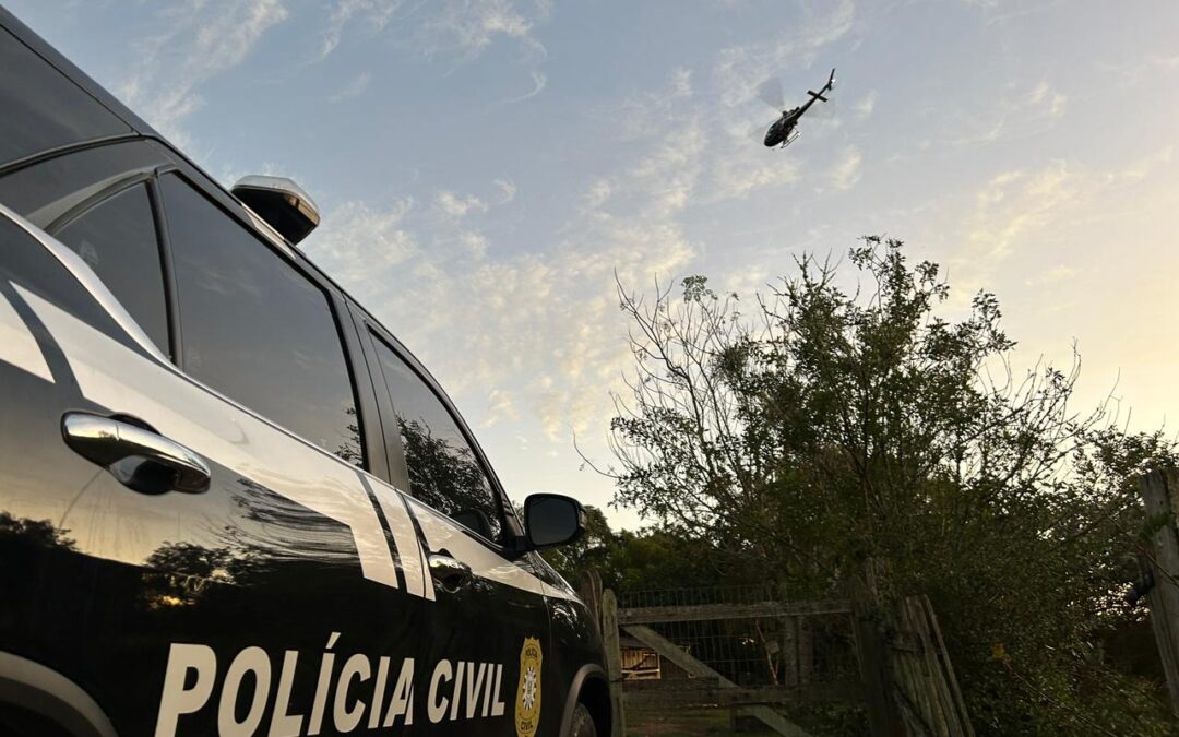Líder de organização criminosa de alta periculosidade é preso em sítio na região de Glorinha