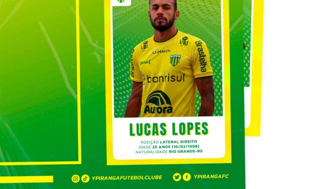 Ypiranga tem novo reforço na lateral direita