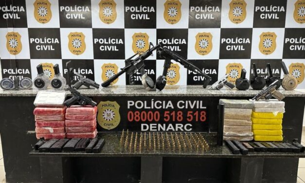 Operação Ciclone apreende drogas e armas de facção criminosa de Porto Alegre