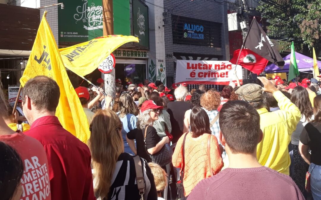 “Se cuidem fascistas de plantão em Porto Alegre”, discursa deputada