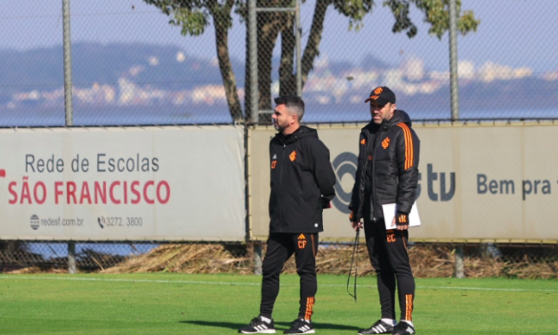 Com portões fechados, Inter encerra preparação antes de embarcar para a Argentina