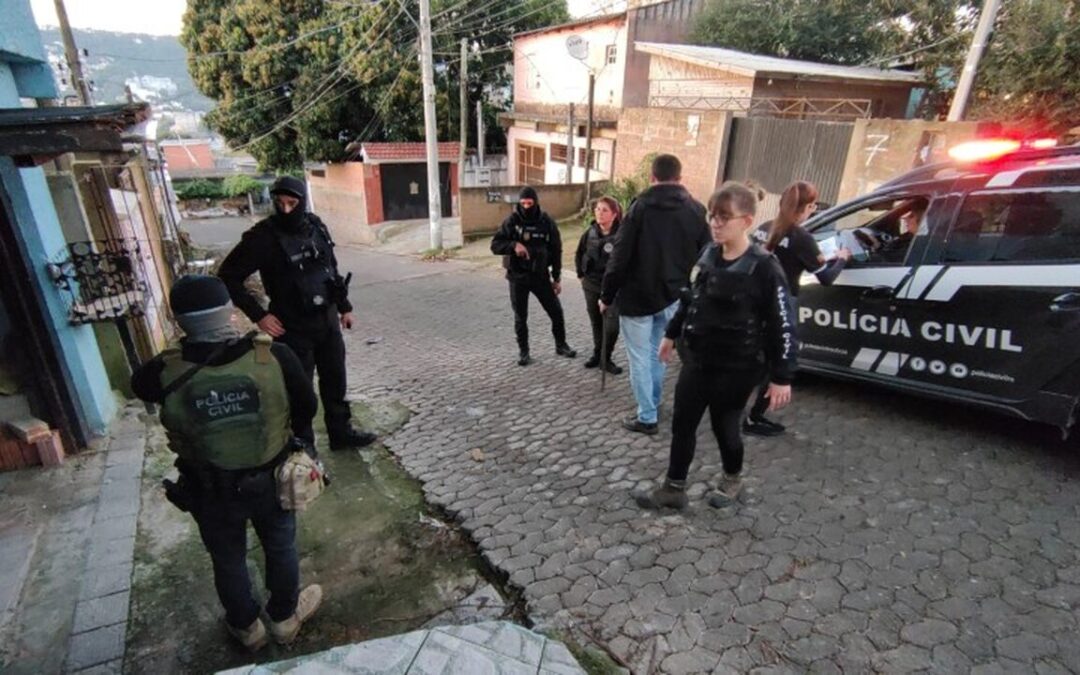 Polícia Civil e PM realizam Operação Destino Final contra roubo de veículos em Viamão
