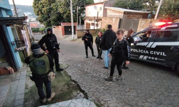 Polícia Civil e PM realizam Operação Destino Final contra roubo de veículos em Viamão