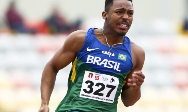 Erik Cardoso quebra recorde e é o 1º brasileiro da história a correr 100m abaixo de 10 segundos