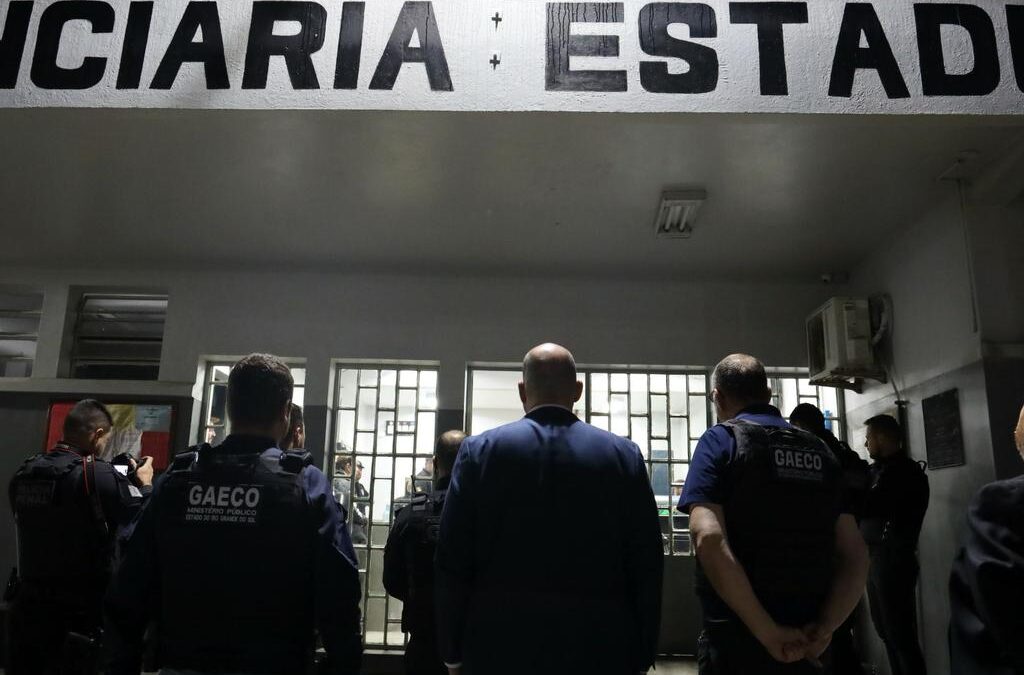 Operação Perg do Ministério Público prende agente penitenciário