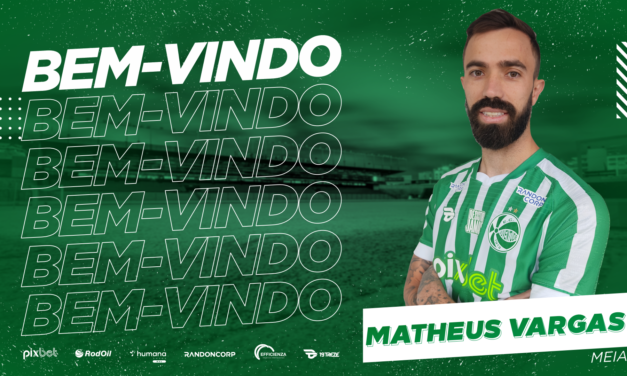Juventude anuncia Matheus Vargas como novo reforço