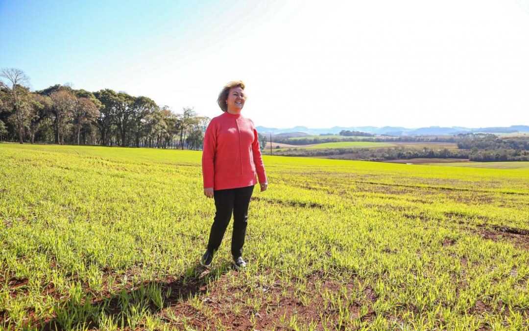 Silvana Covatti comemora redução histórica de defensivos agrícolas
