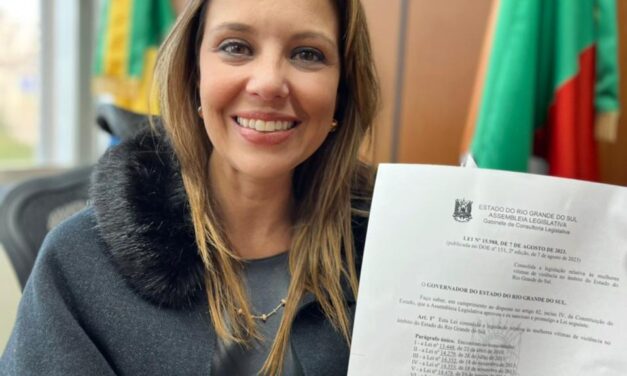 Proposta por Delegada Nadine, lei que combate violência contra mulheres é sancionada