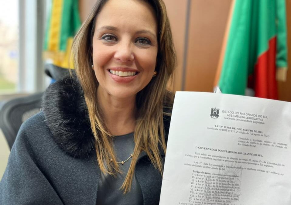 Proposta por Delegada Nadine, lei que combate violência contra mulheres é sancionada