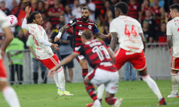 Veja o retrospecto dos últimos 10 jogos entre Inter e Flamengo no Maracanã