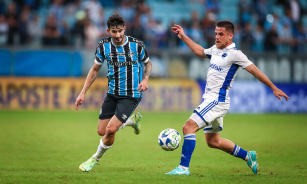 Jogo entre Grêmio e Cruzeiro tem horário alterado pela CBF