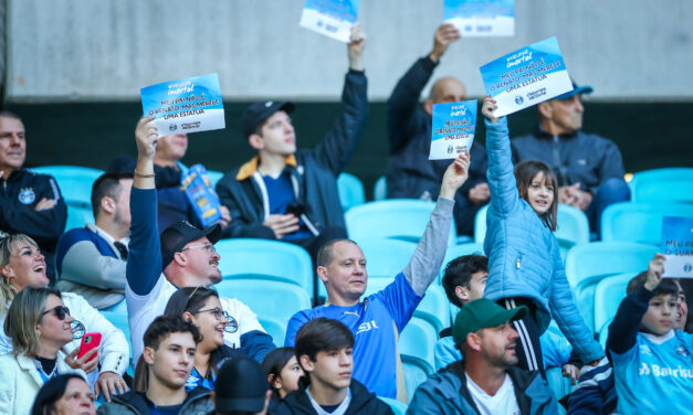 Pouco mais de seis mil ingressos foram vendidos para partida entre Grêmio e Cruzeiro