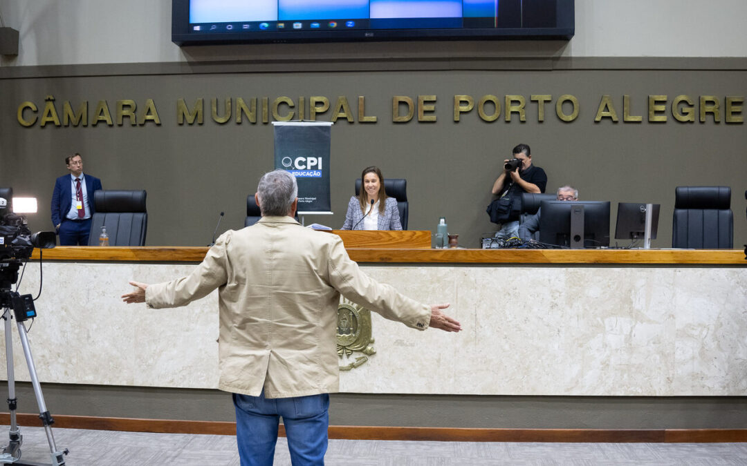 CPI da Educação segue em clima de guerra na Câmara de Porto Alegre