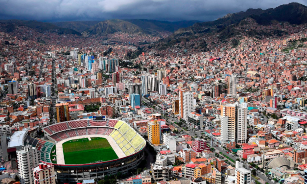 Internacional encara o o Bolívar na altitude de La Paz