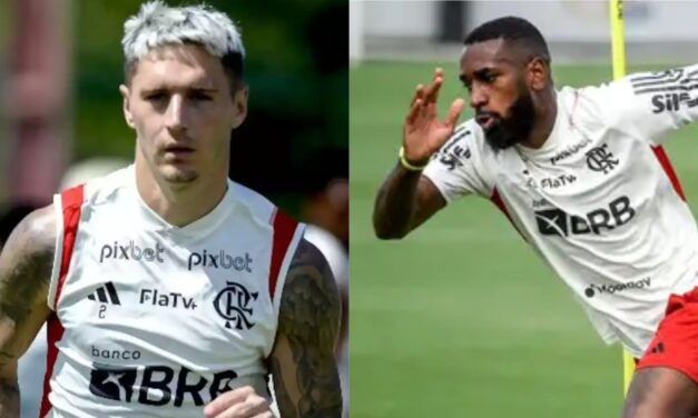 Crise no Flamengo: Gerson e Varela trocam socos em treinamento antes de enfrentar o Grêmio