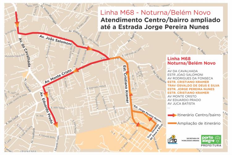 Transporte coletivo tem incremento de viagens e mudança de itinerário na madrugada