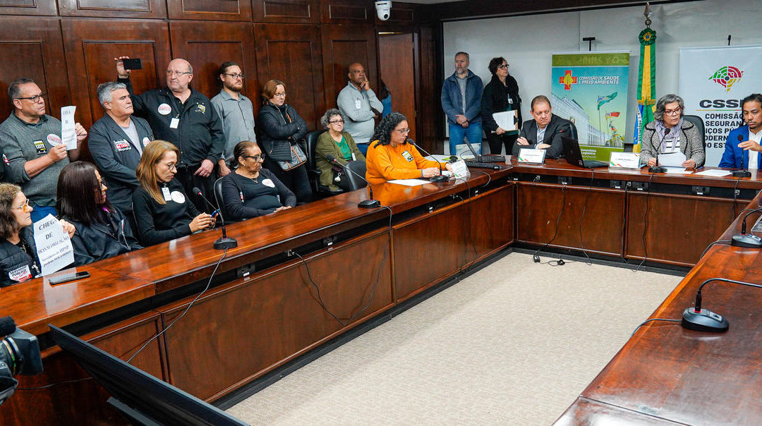 Servidores da Saúde se mobilizam por melhorias salariais em audiência na Assembleia Legislativa