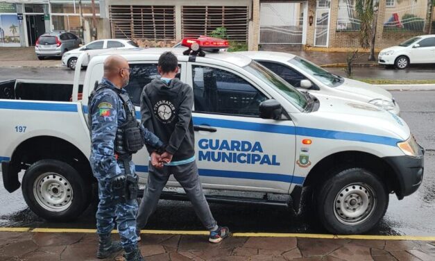 Guarda Municipal de Canoas prende trio após roubo na avenida Getúlio Vargas